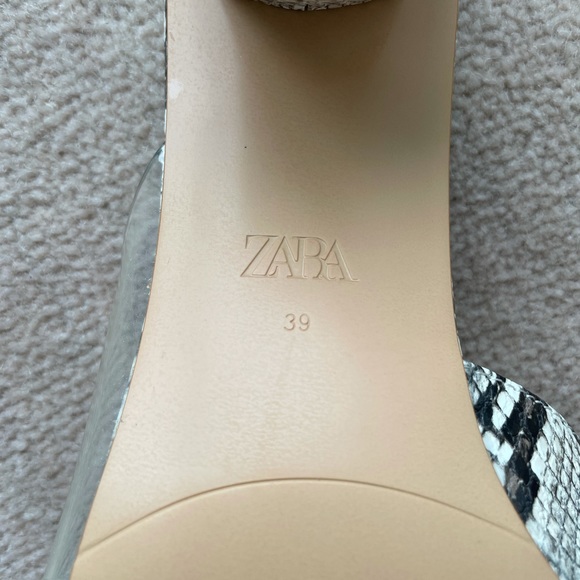 Zara Snake Skin heels - Picture 7 of 7